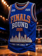 Men's Classic Basketball Fan Graphic Print Vest Top