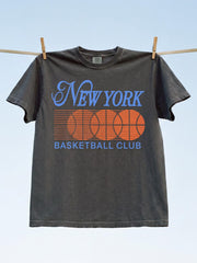 Men's Classic Basketball Fan Graphic T-shirt