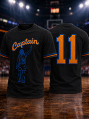 Men's Classic Basketball Fan Graphic Print T-shirt