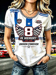 Women's Commemorative Racing Driver Graphic T-Shirt