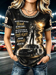Women's Commemorative Racing Driver Graphic T-Shirt