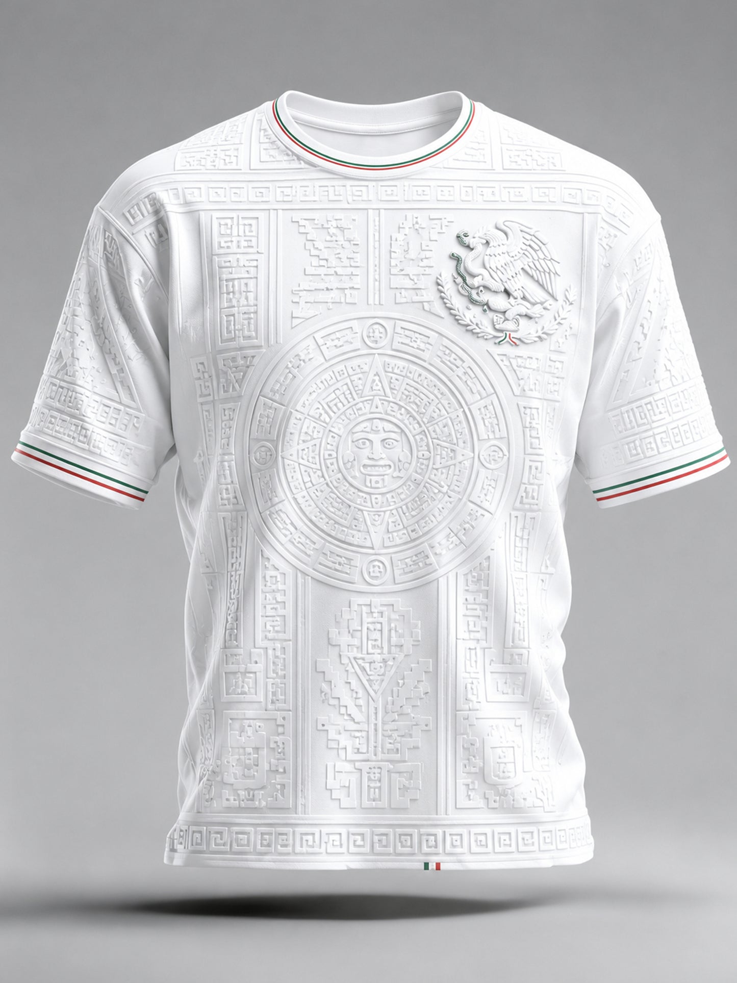 Men's Mexican Football Match Cheering Graphic Print T-Shirt