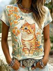 Women's short-sleeved T-shirt