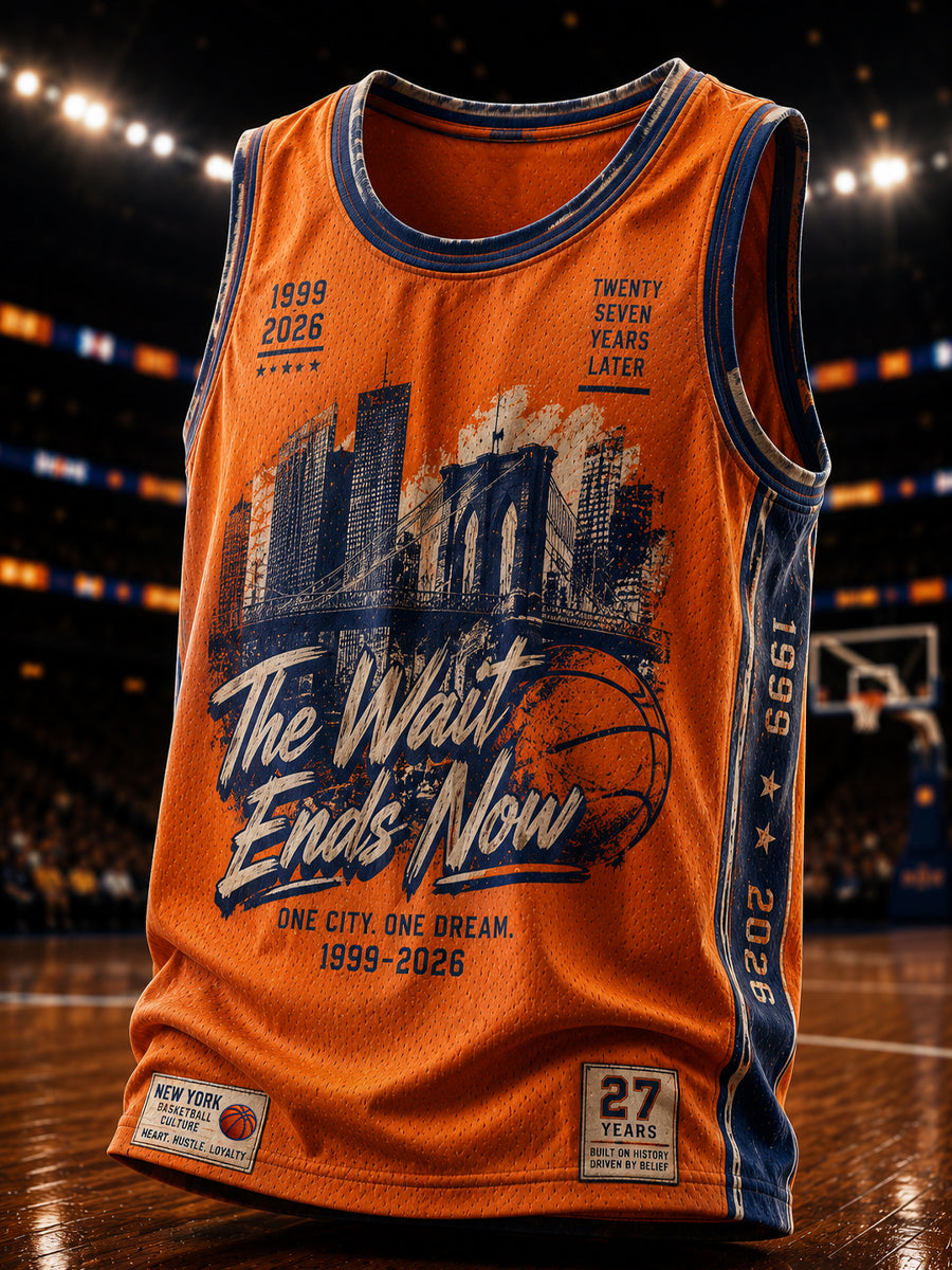 Vintage-Style 2026 Basketball Fan Casual Jersey