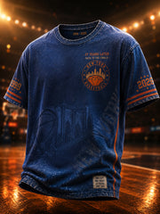 Retro 2026 Basketball Match Casual T-Shirt