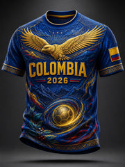 2026 Colombia Soccer “Andean Eagle” Art T-Shirt