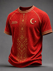Men's Turkey 2026 Football T-shirt