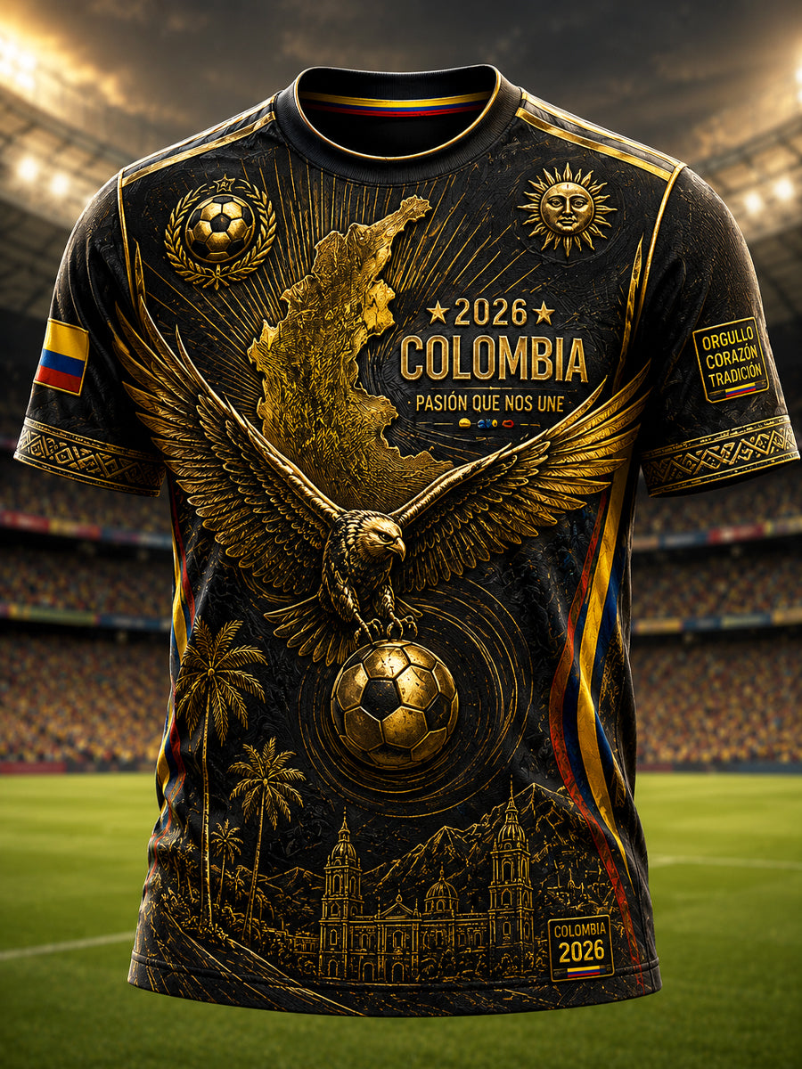 Retro Columbia Classic Soccer T-Shirt