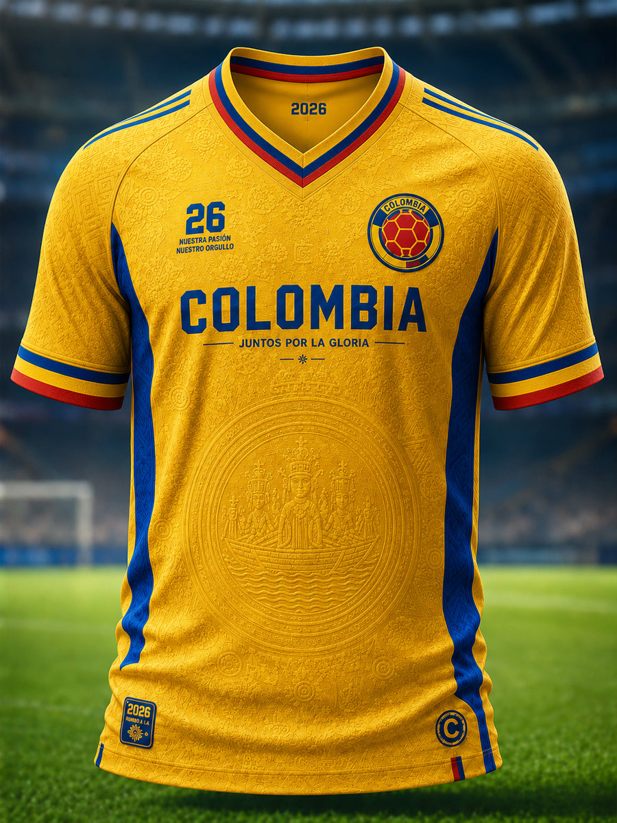 Retro Columbia Classic Soccer Jersey