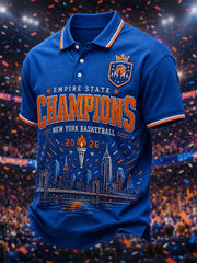 Men's Gift For Basketball Fans Print Casual Polo