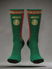 Unisex Mexico Football Lover Art Printed Socks