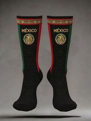 Unisex Mexico Football Lover Art Printed Socks