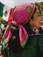 Unisex Mexico Football Lover Art Printed Bandana