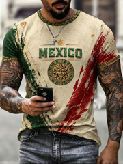 Men's Mexico Printed short sleeves t-shirt