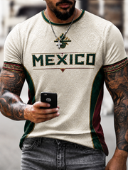 Men's Mexico Printed short sleeves t-shirt