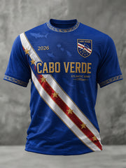 Men's Gift For Football Fans Print Casual Tee