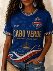 Women's Gift For Football Fans Print Casual Tee