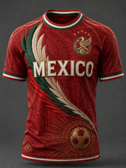 Men's Gift For Football Fans Print Casual Tee