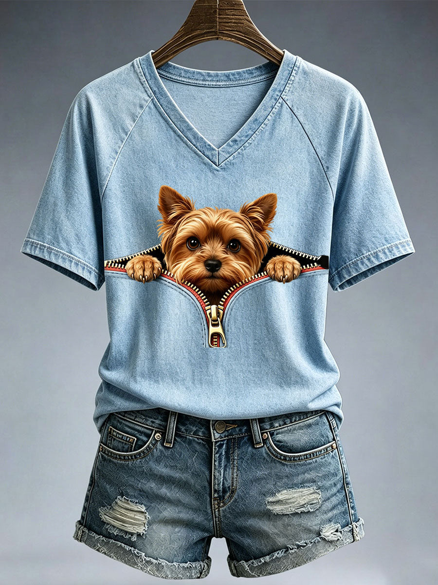Women's Lovely Yorkshire Terrier T-Shirt