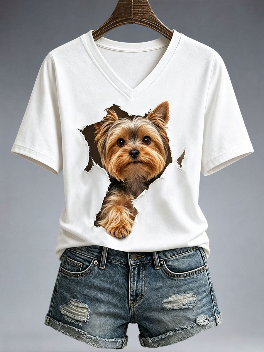 Women's Lovely Yorkshire Terrier T-Shirt