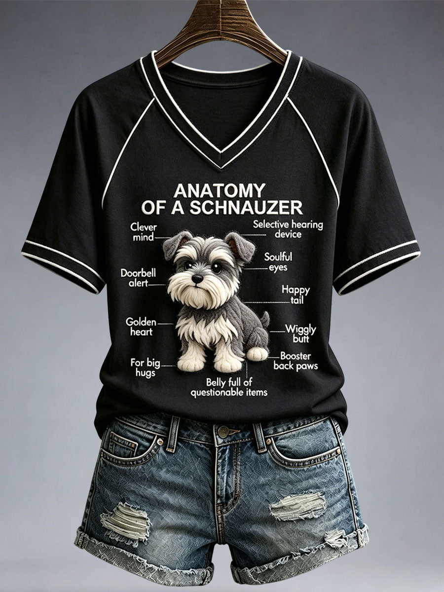 Women's Lovely Schnauzer T-Shirt
