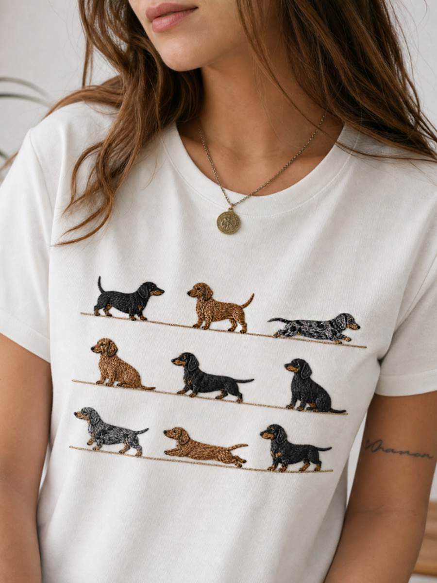Women's short-sleeved T-shirt