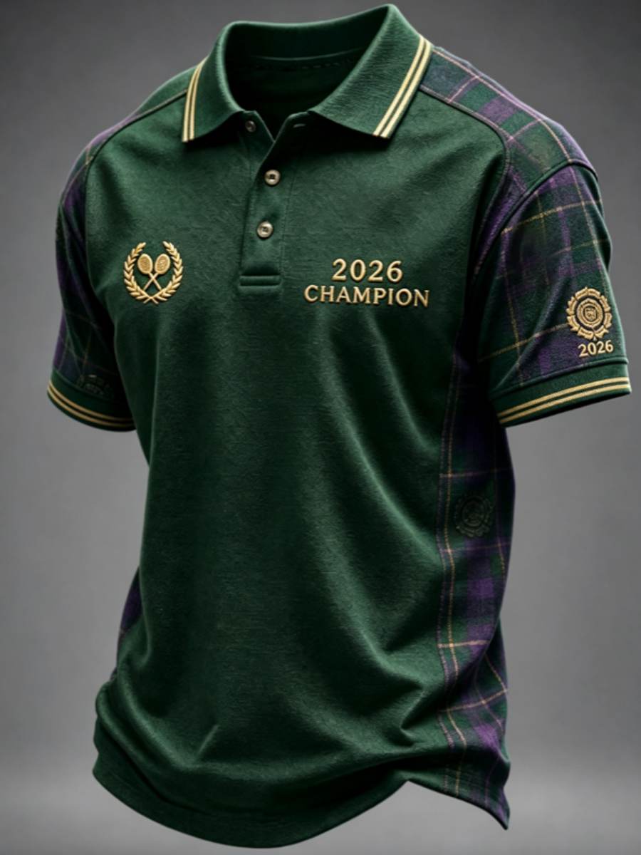 Men's 2026 Wimbledon Champion polo shirt