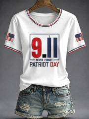 Women's America Printed T-shirt