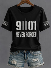 Women's America Printed T-shirt
