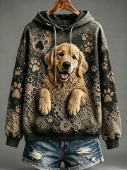 Women's Golden Retriever Hoodie