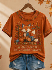 Women's Autumn Style Short-Sleeved T-Shirt
