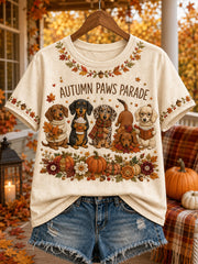 Women's Autumn Style Short-Sleeved T-Shirt