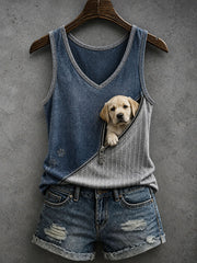 Women's Lovely Labrador Retriever Tank Top