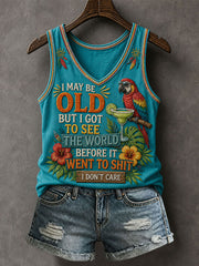 Women's I May Be Old Tank Top