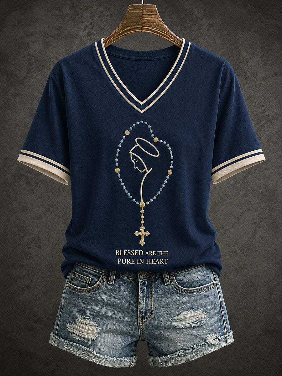 Women's Blessed Are The Pure In Heart T-Shirt