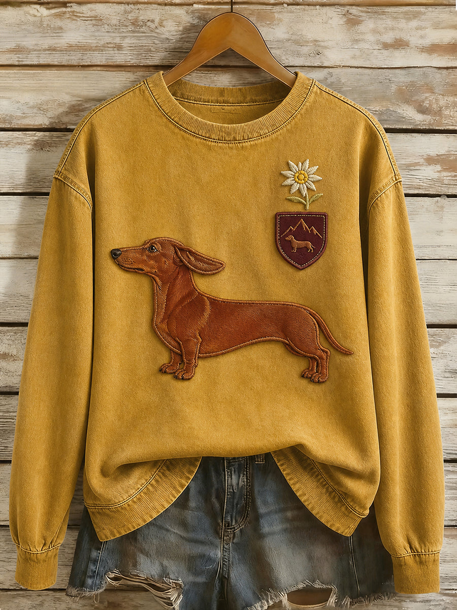 Retro Animal Print Casual And Comfortable Sweatshirt