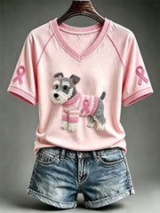 Women's Cute Schnauzer T-shirt