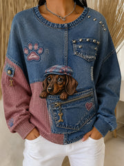 Women's Fun Animals Sweatshirt