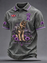 Men's Lest We Forget They Had No Choice Print Shirt