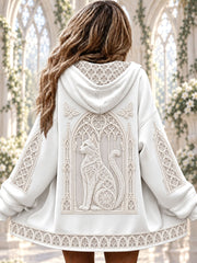 Women's Floral Cat Jackets