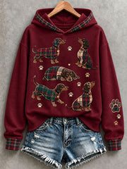Women's Lovely Dachshund Hoodie