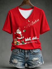 Women's Christmas Short-sleeved T-shirt