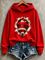 Women's Santa Claus Regular Sweatshirt