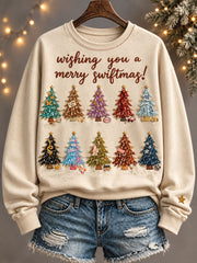 Women's Music Lover Art Printed Sweatshirt