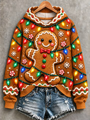 Women's Christmas Print Sweatshirt