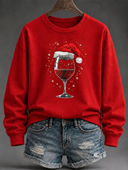 Women's Christmas Print Sweatshirt