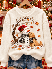 Women's Christmas Flannel Sweatshirt