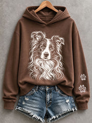 Women's Border Collie Hoodie