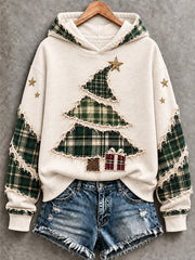 Women's Christmas Tree Art Hoodie