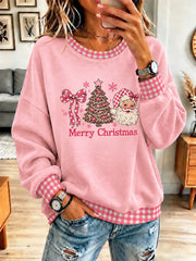 Women's Christmas Print Casual Sweatshirt